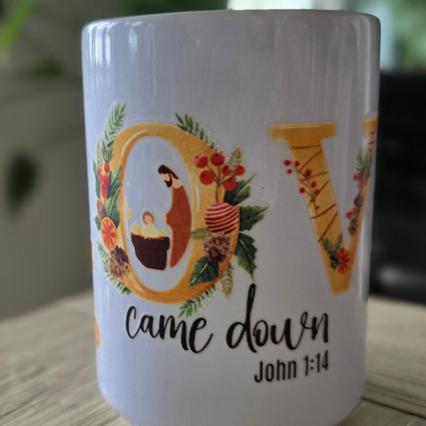 LOVE Came Down Mug - 15 oz