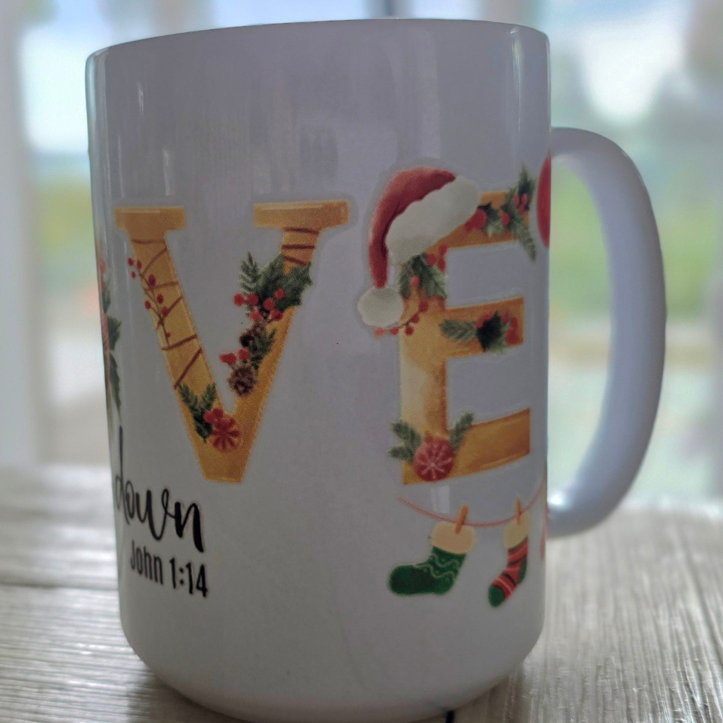LOVE Came Down Mug - 15 oz