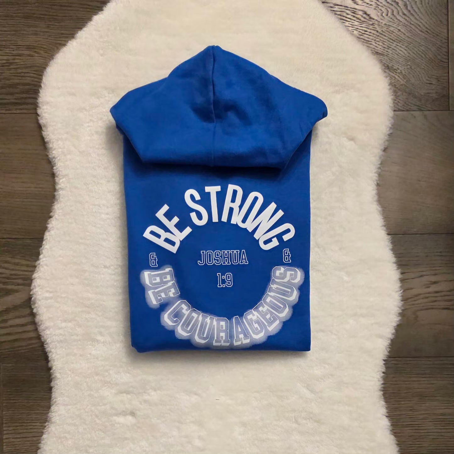 Be Strong and Be Courageous Youth Hoodie