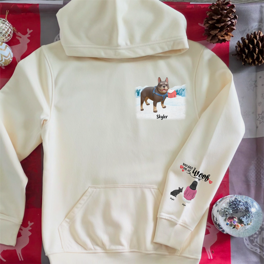 Youth Personalized Hoodie for Pet Lovers