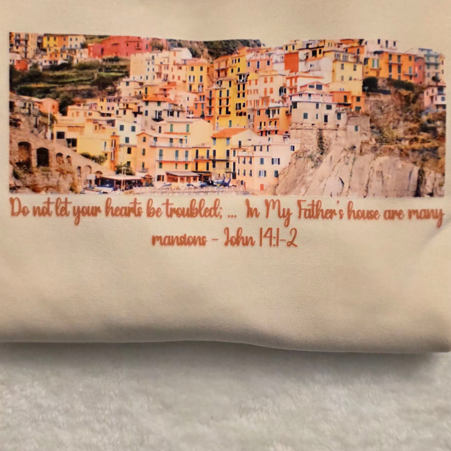 In My Father's House are Many Mansions Adult Hooded Sweatshirts