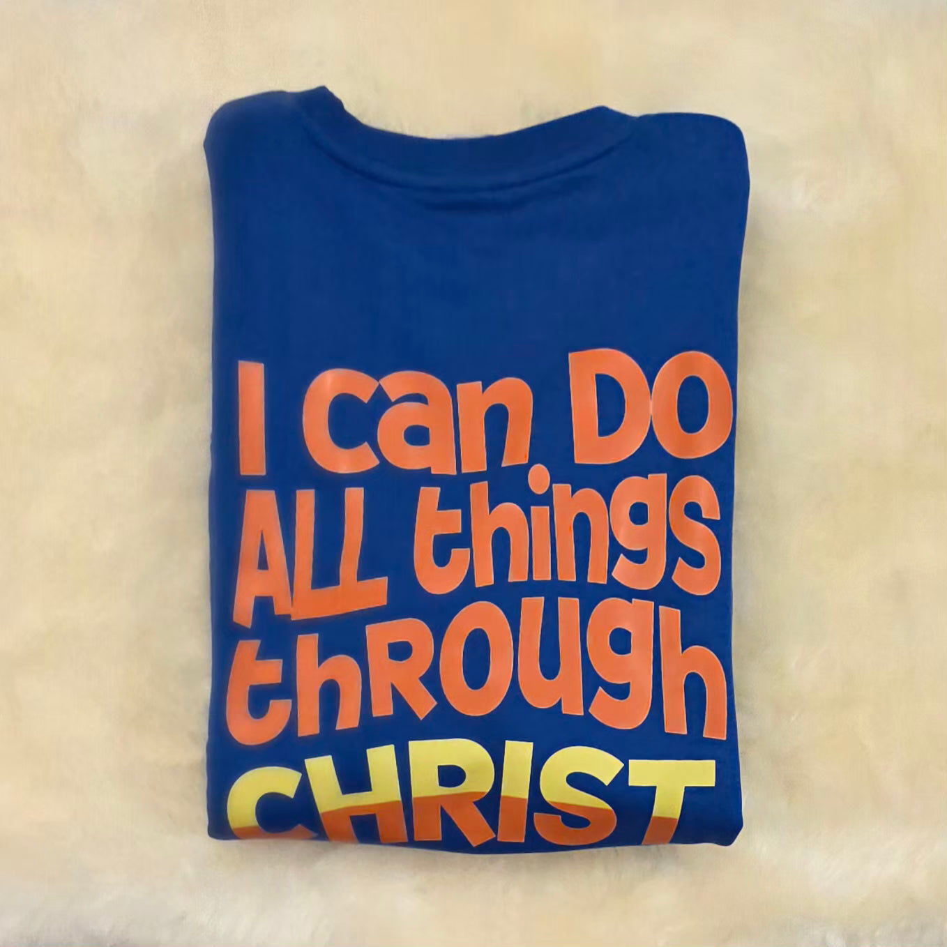 I Can Do All Things Through Christ Youth Sweatshirt