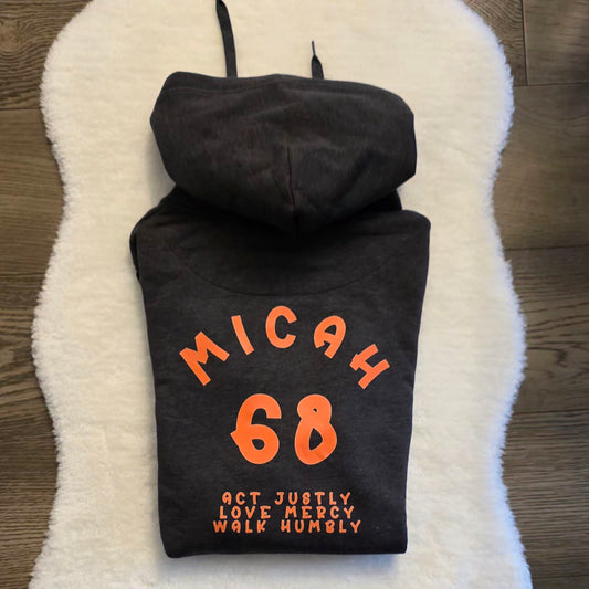 Micah 6:8 Adult Hooded Sweatshirt