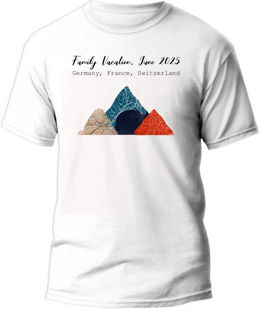 Family Vacation / Mission Trips Personalized Shirt