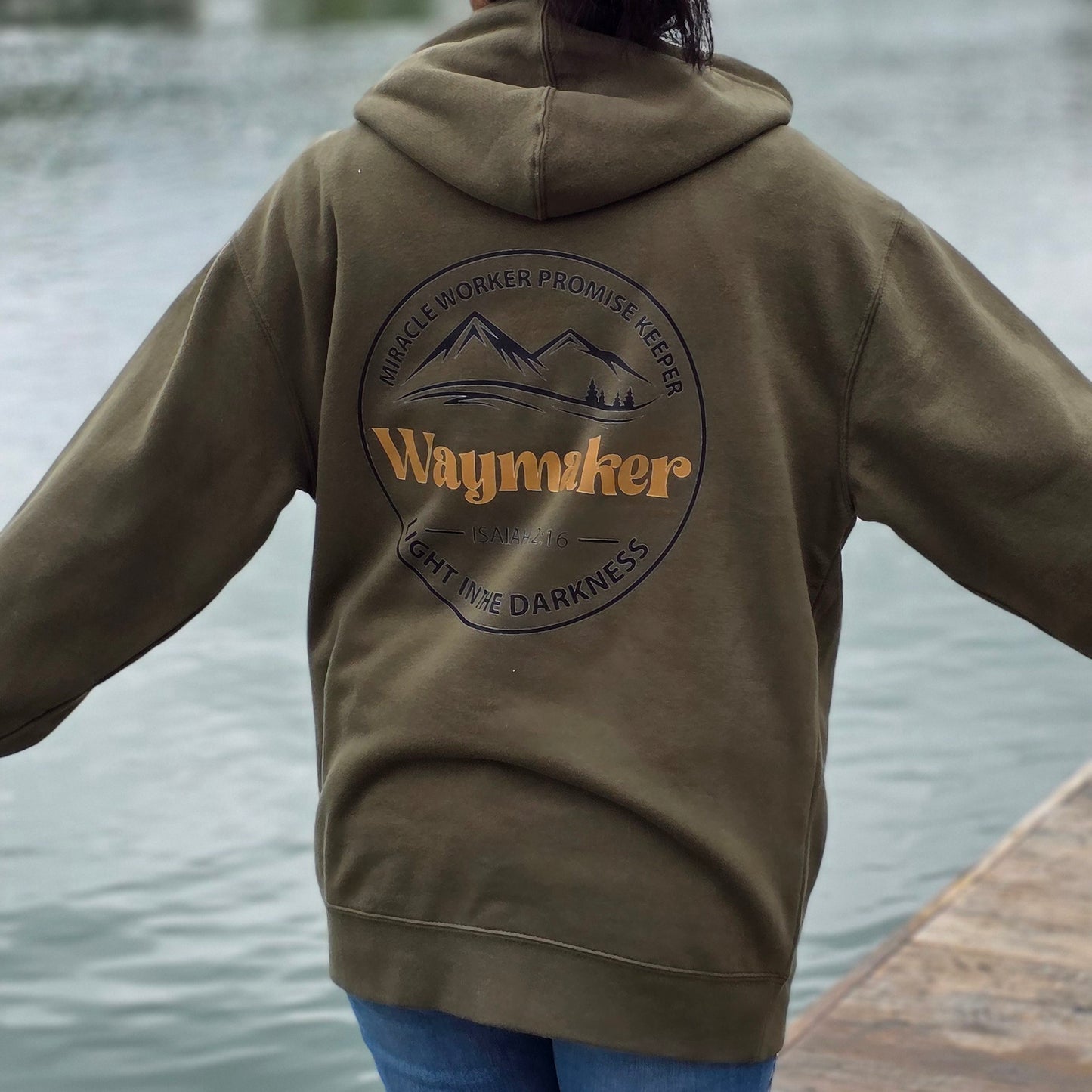 Waymaker Adult Midweight Hooded Sweatshirt