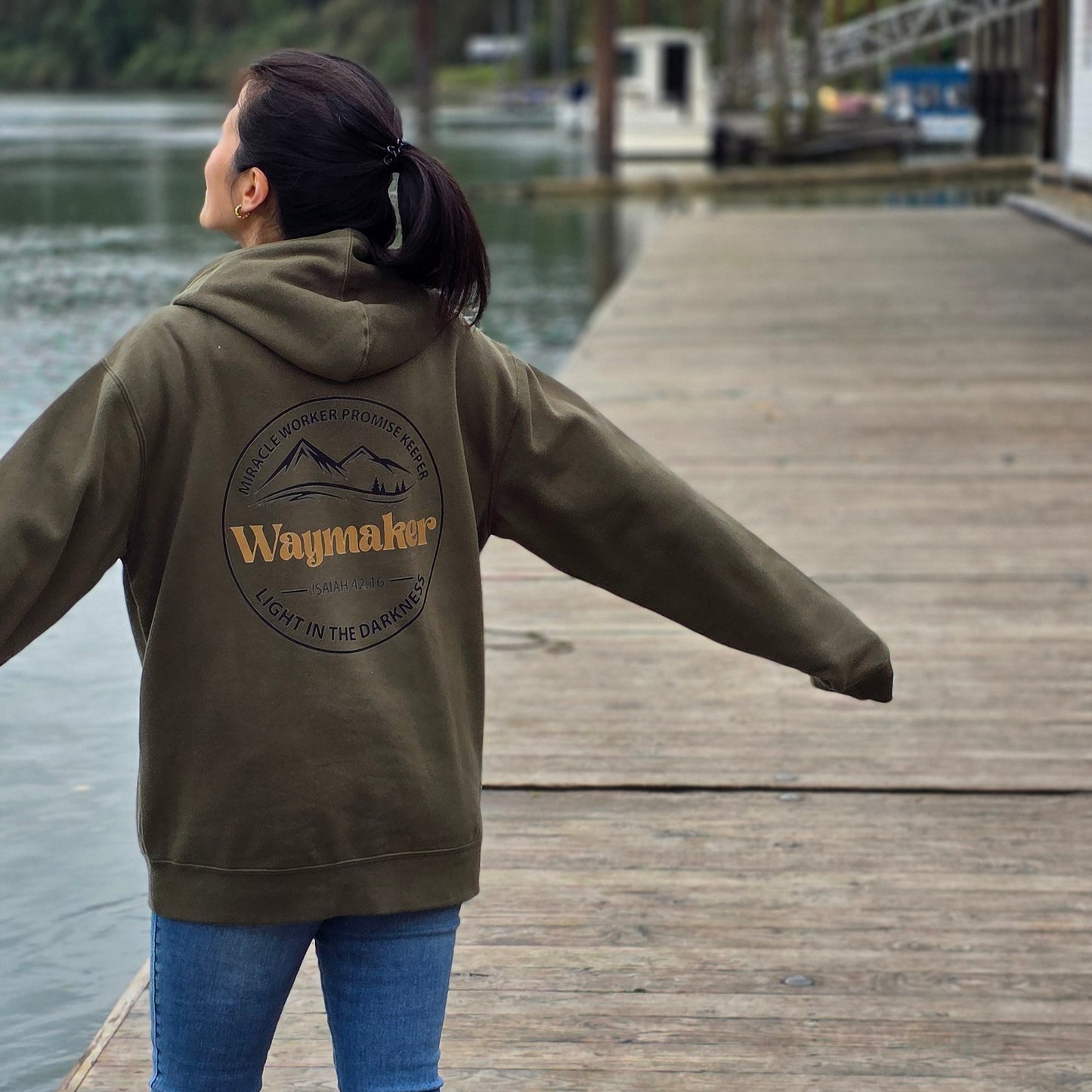 Waymaker Adult Midweight Hooded Sweatshirt