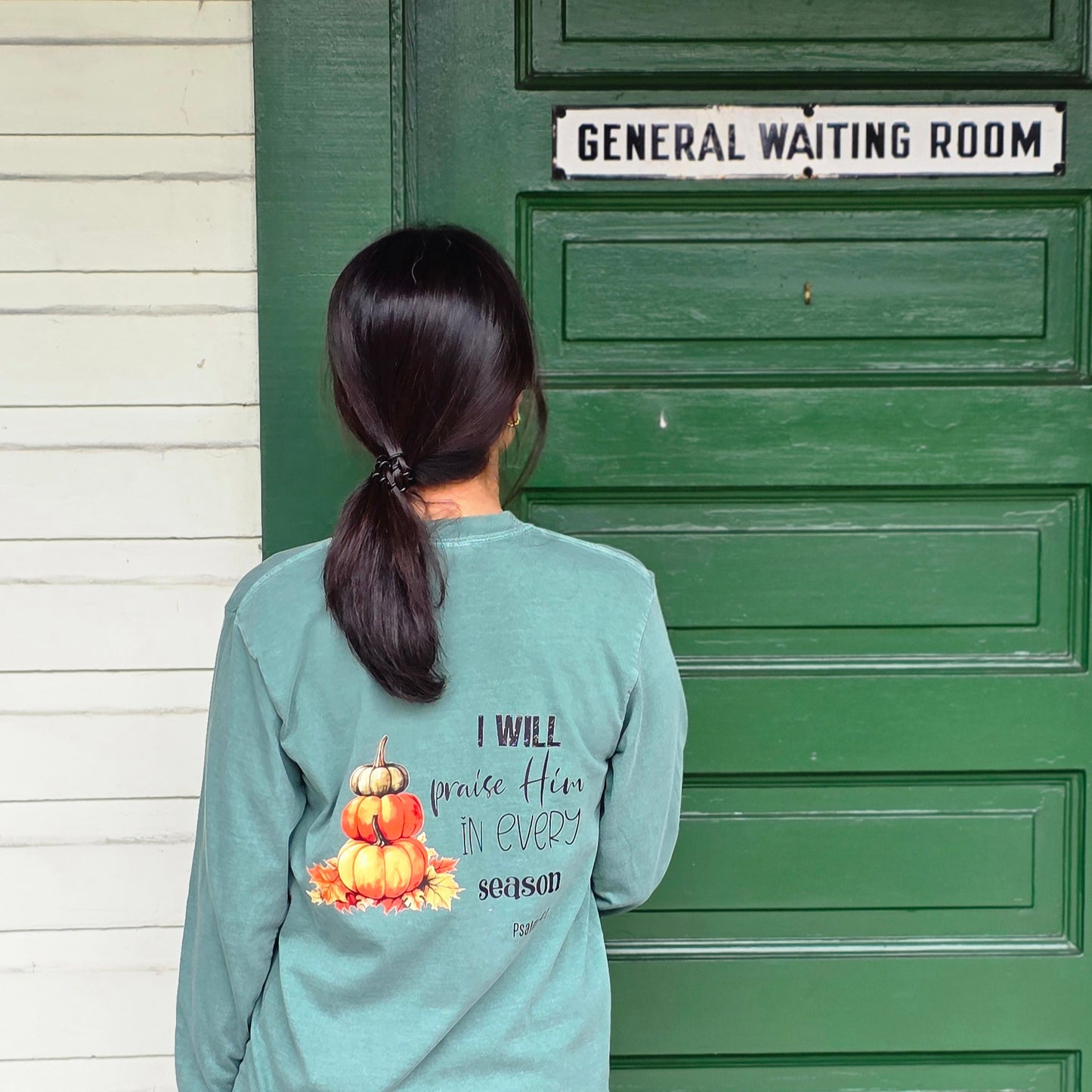 I Will Praise Him in Every Season Long Sleeve Unisex Shirt