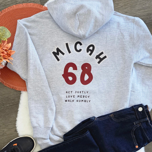 Micah 6:8 - Soft Midweight Youth Hooded Sweatshirt